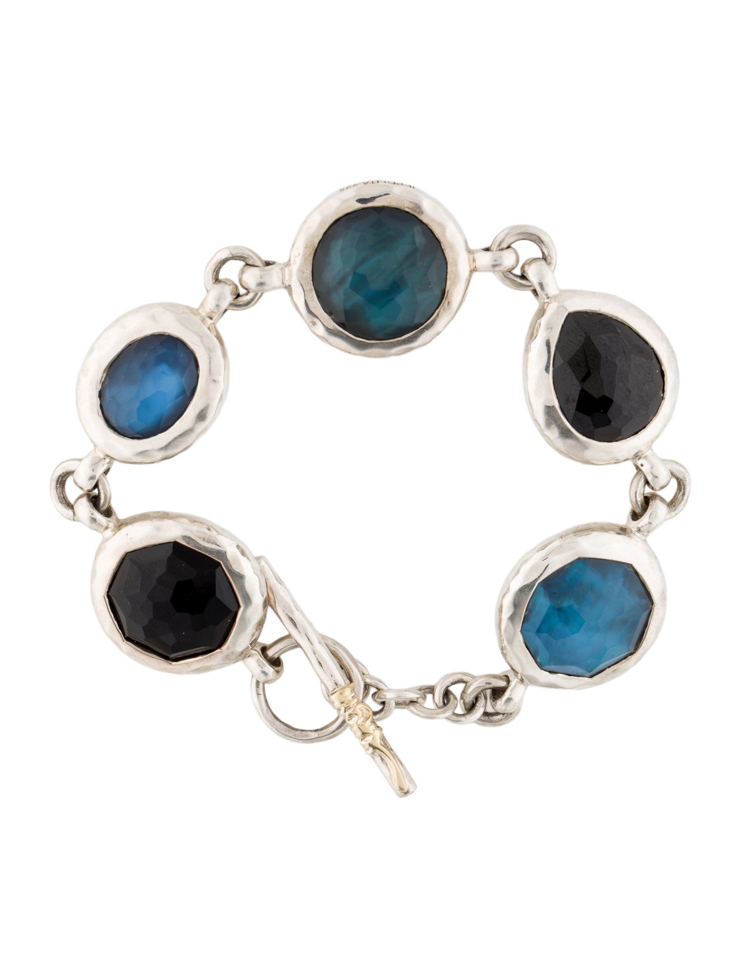 Ippolita Multi-Gemstone Station Chain Toggle Bracelet