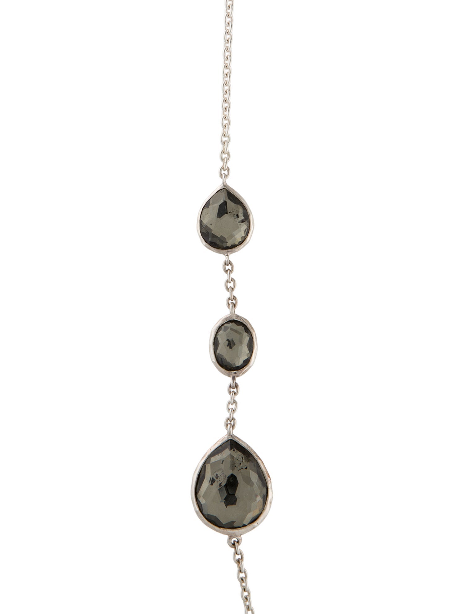 Ippolita Quartz & Pyrite Doublet Station Necklace