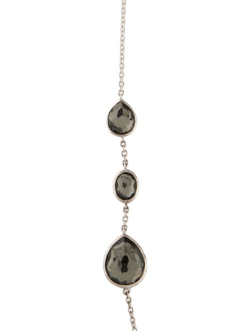 Ippolita Quartz & Pyrite Doublet Station Necklace