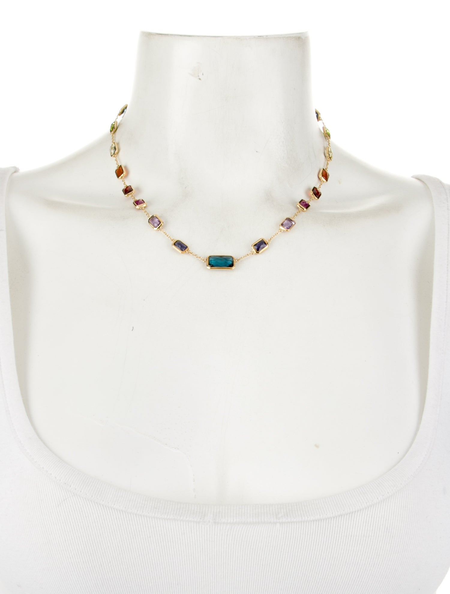 Ippolita Multistone Short Chain Necklace