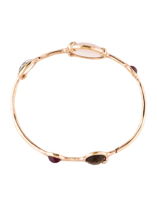 Ippolita Diamond & Multistone 5-Stone Bangle Bracelet