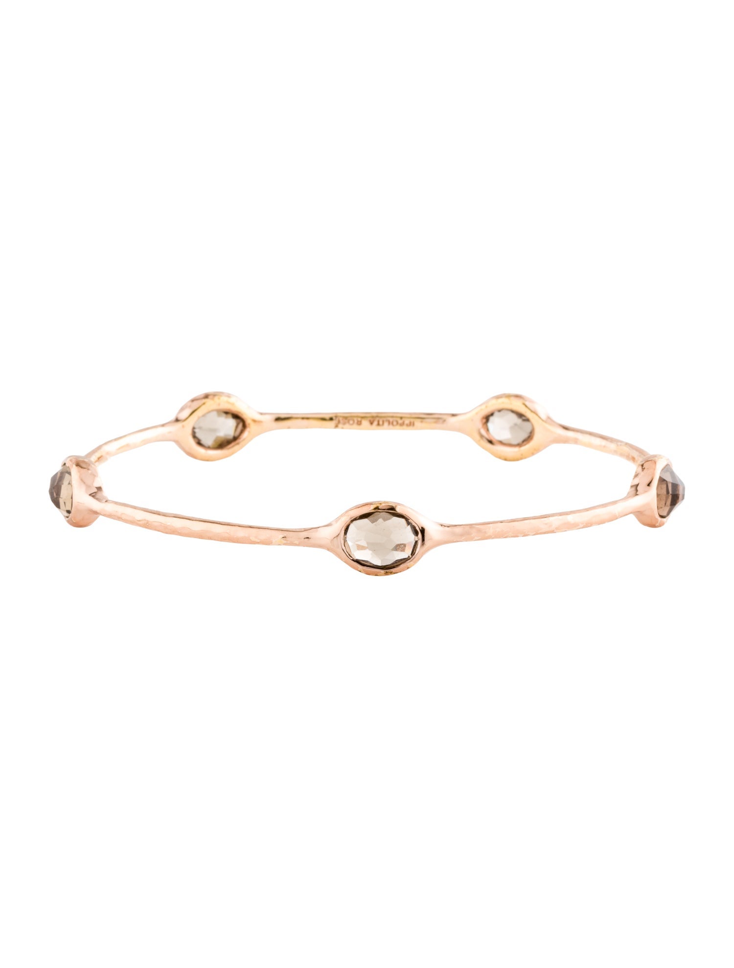 Ippolita Smoky Quartz Rosé Bangle Bracelet