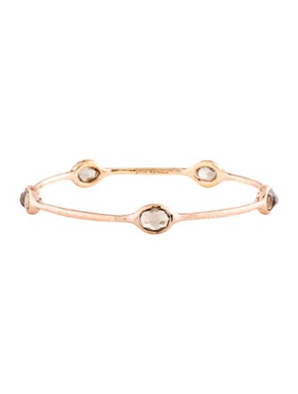 Ippolita Smoky Quartz Rosé Bangle Bracelet