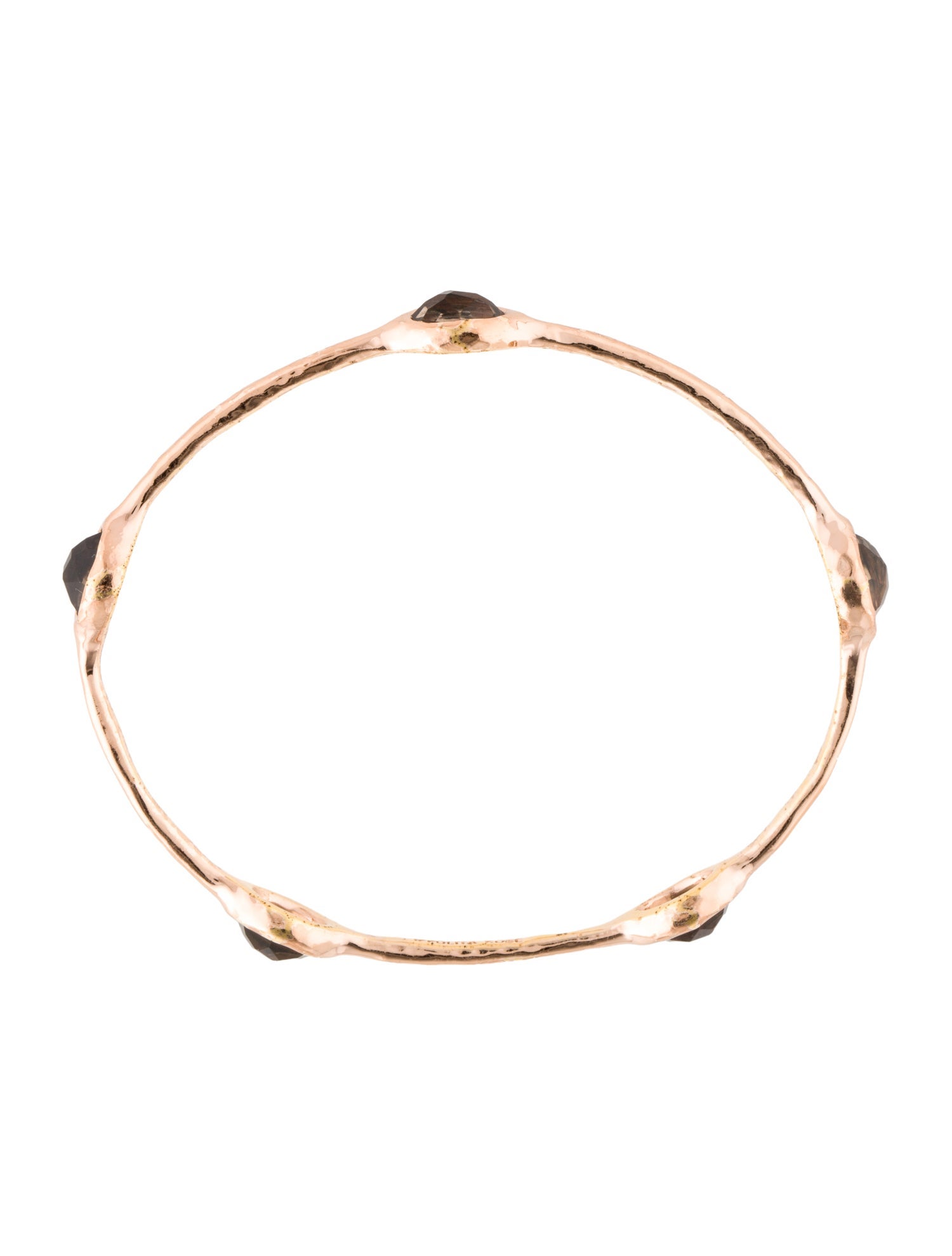 Ippolita Smoky Quartz Rosé Bangle Bracelet