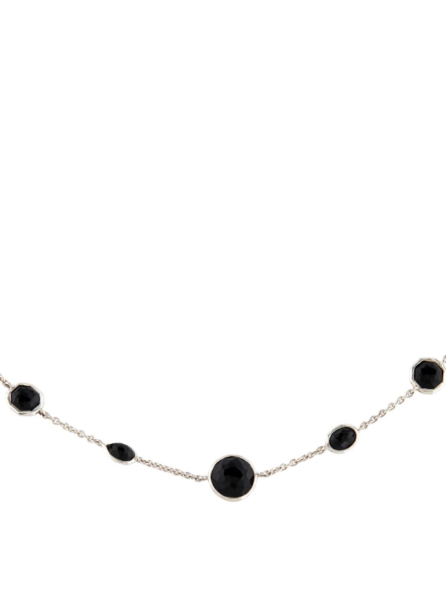 Ippolita Onyx Rock Candy Short Eclipse Station Necklace