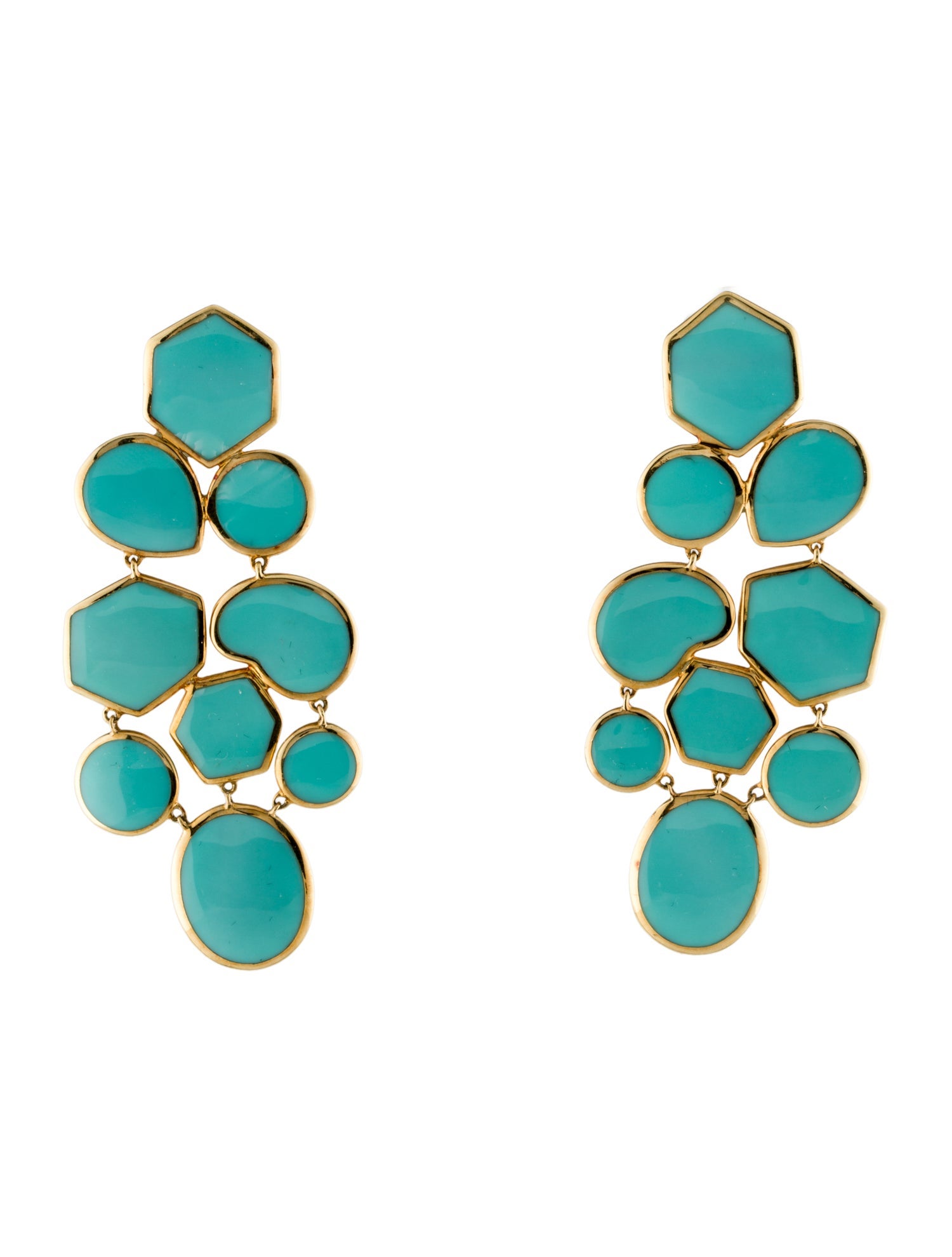 Ippolita 18K Turquoise Drop Earrings