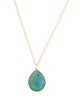Ippolita 18K Turquoise & Rutilated Quartz Doublet Pendant Necklace