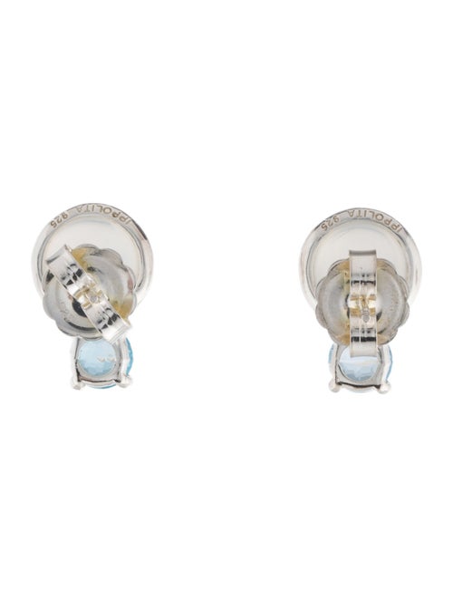 Ippolita Mother of Pearl & Quartz Doublet & Topaz Stud Earrings