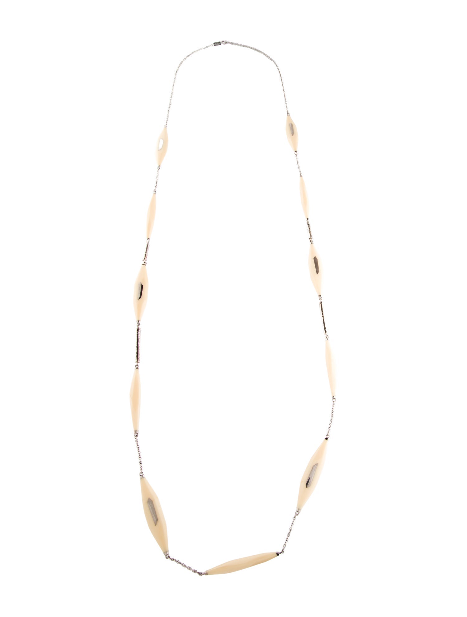 Ippolita Resin Tube Station Necklace