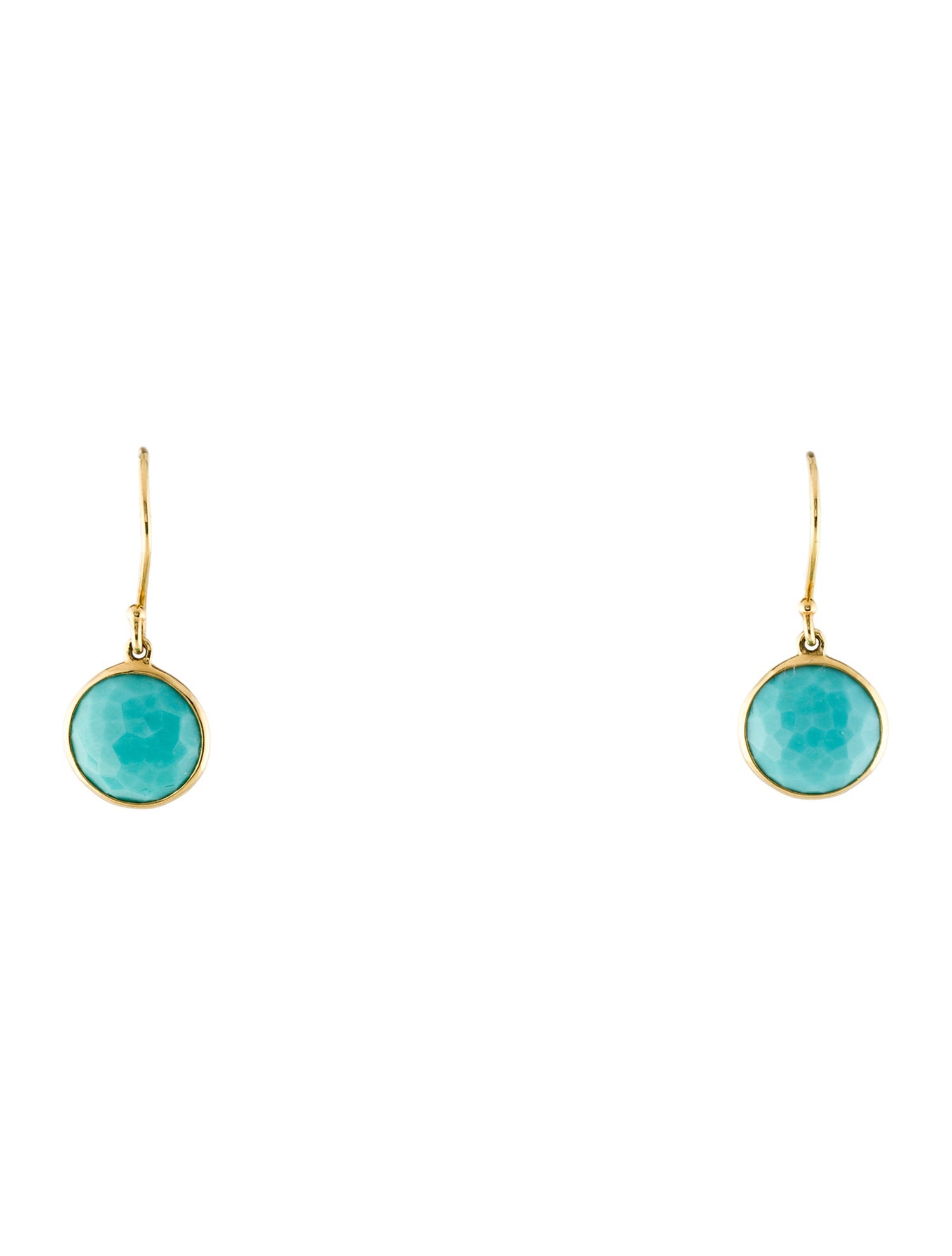 Ippolita 18K Turquoise Drop Earrings