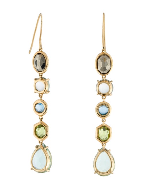 Ippolita 18K Multistone Gelato 5-Tier Drop Earrings