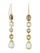 Ippolita 18K Multistone Gelato 5-Tier Drop Earrings