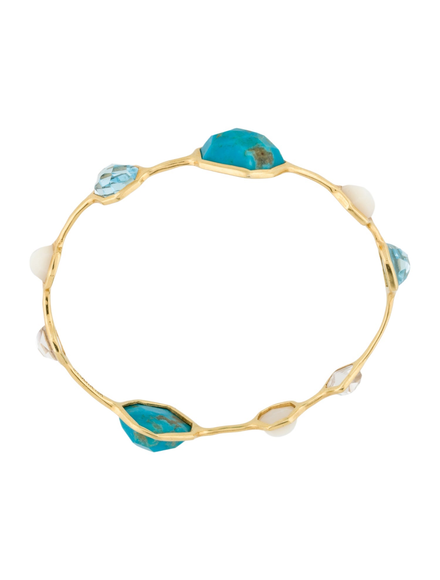 Ippolita 18K Multi-Stone Rock Candy Bangle