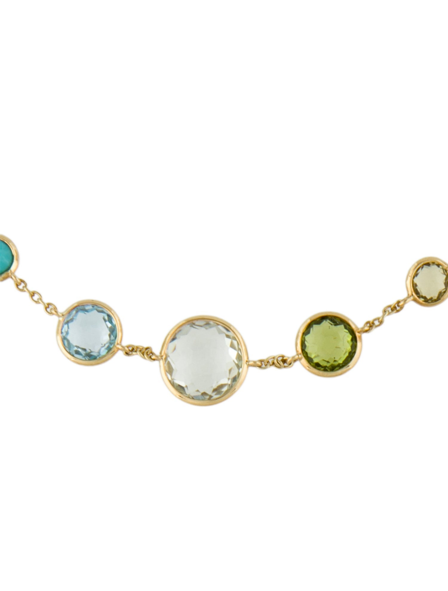 Ippolita 18K Multi-Stone Lollipop Lollitini Short Station Necklace