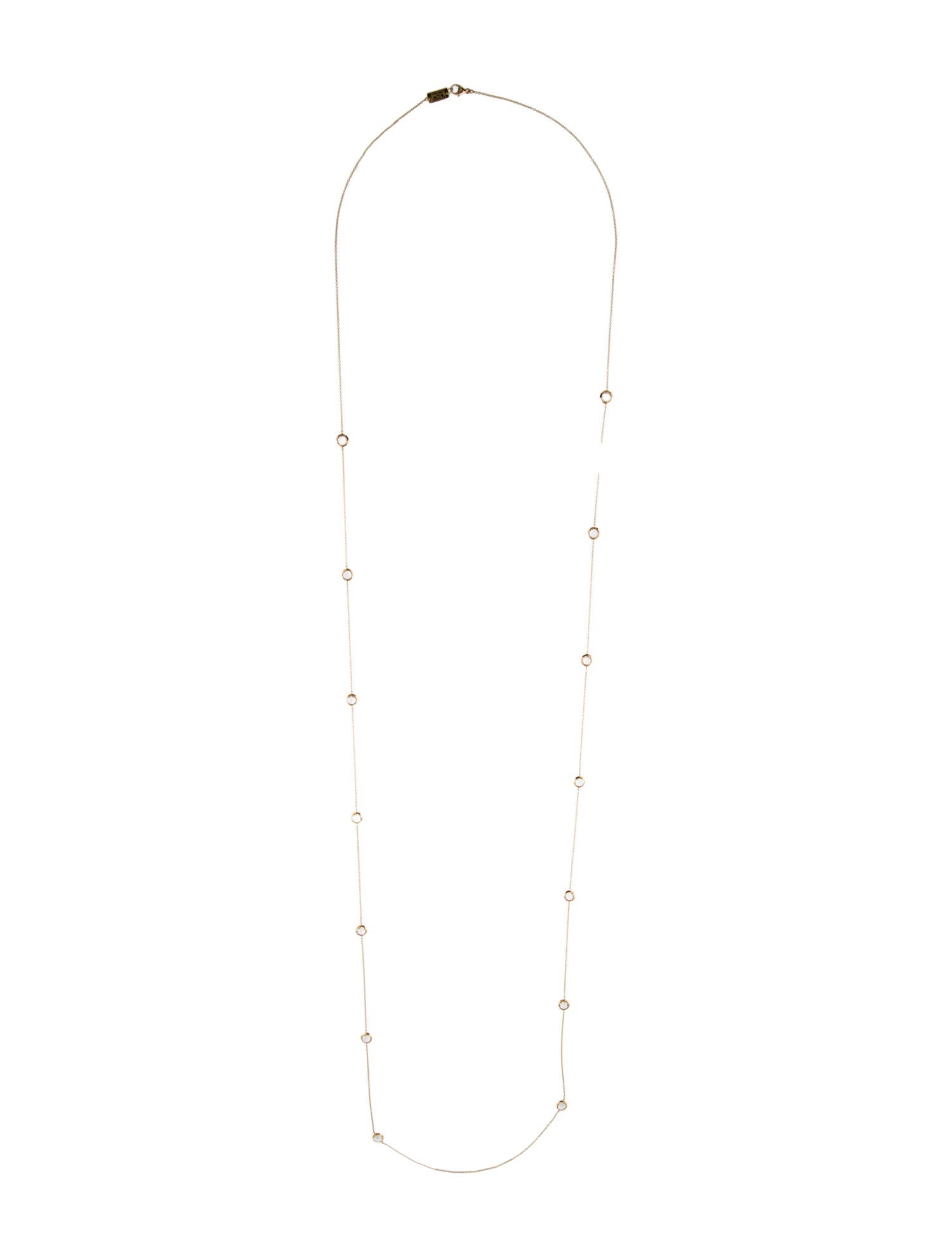 Ippolita 18K Quartz Long Station Necklace