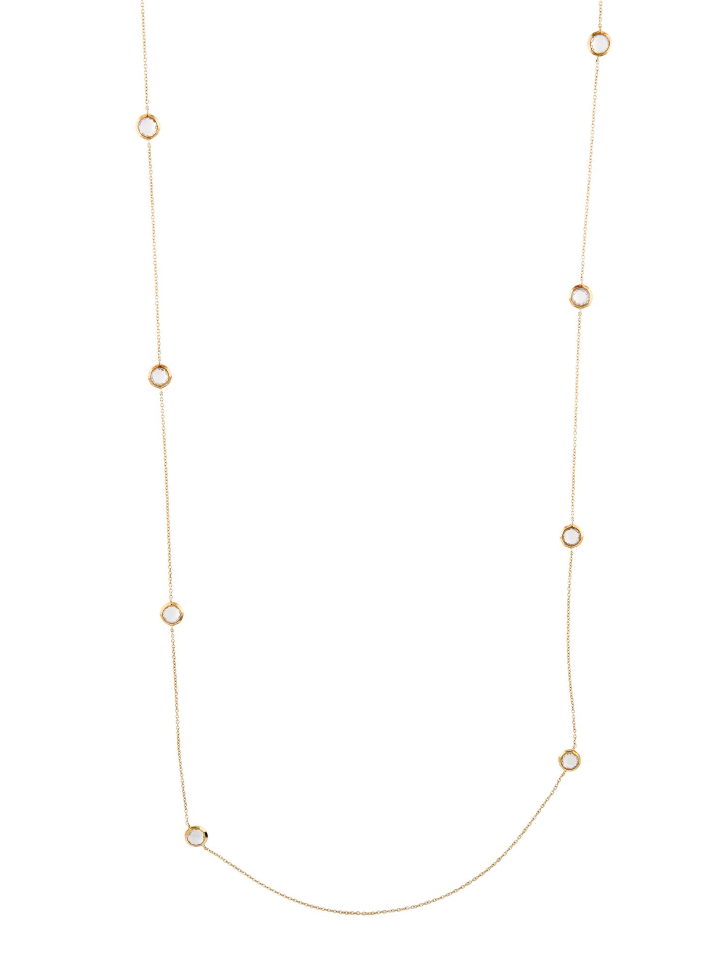 Ippolita 18K Quartz Long Station Necklace