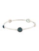 Ippolita Quartz & Mother of Pearl Doublet 5 Stone Bangle Bracelet