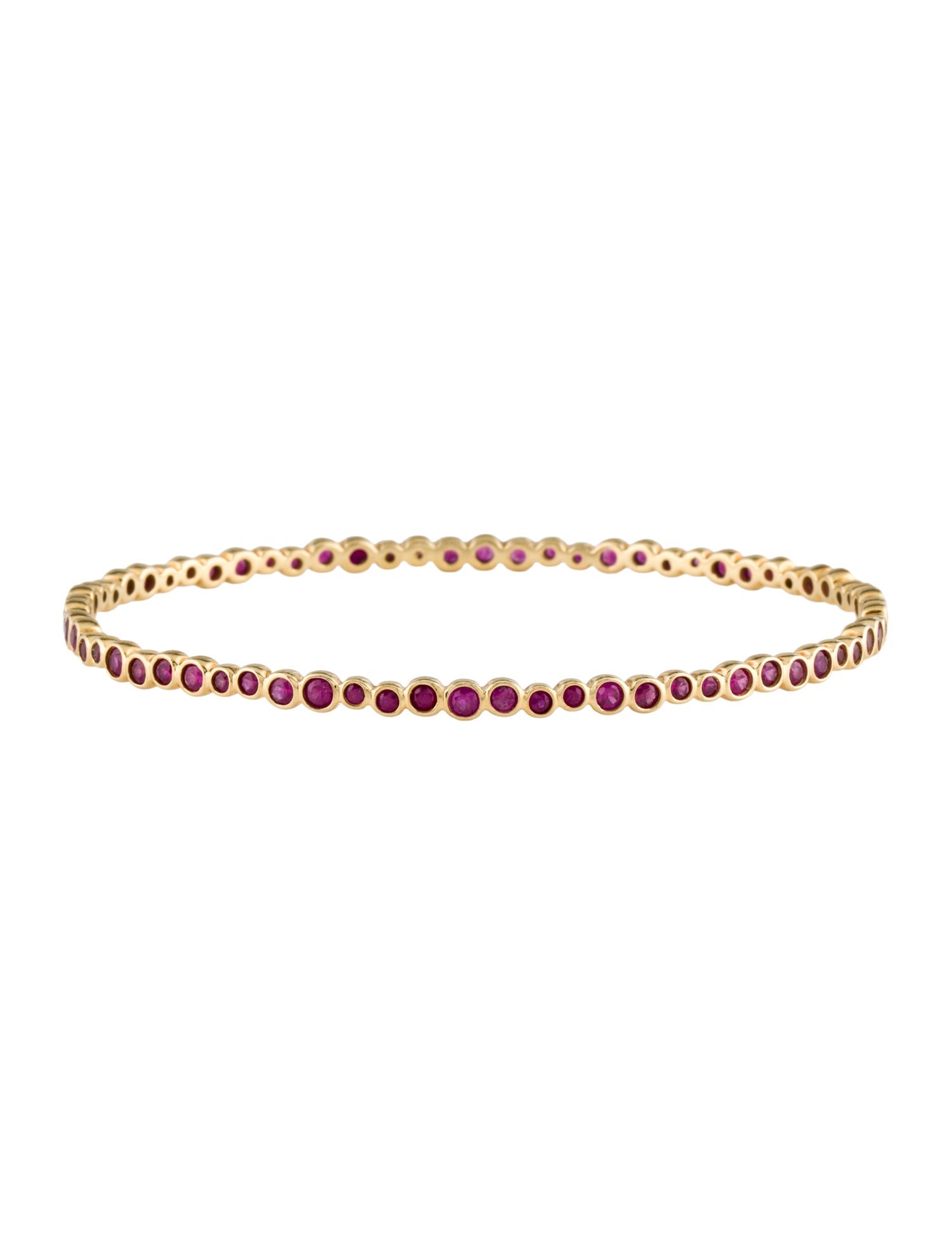Ippolita 18K Stardust Starlet Ruby Bracelet Bangle