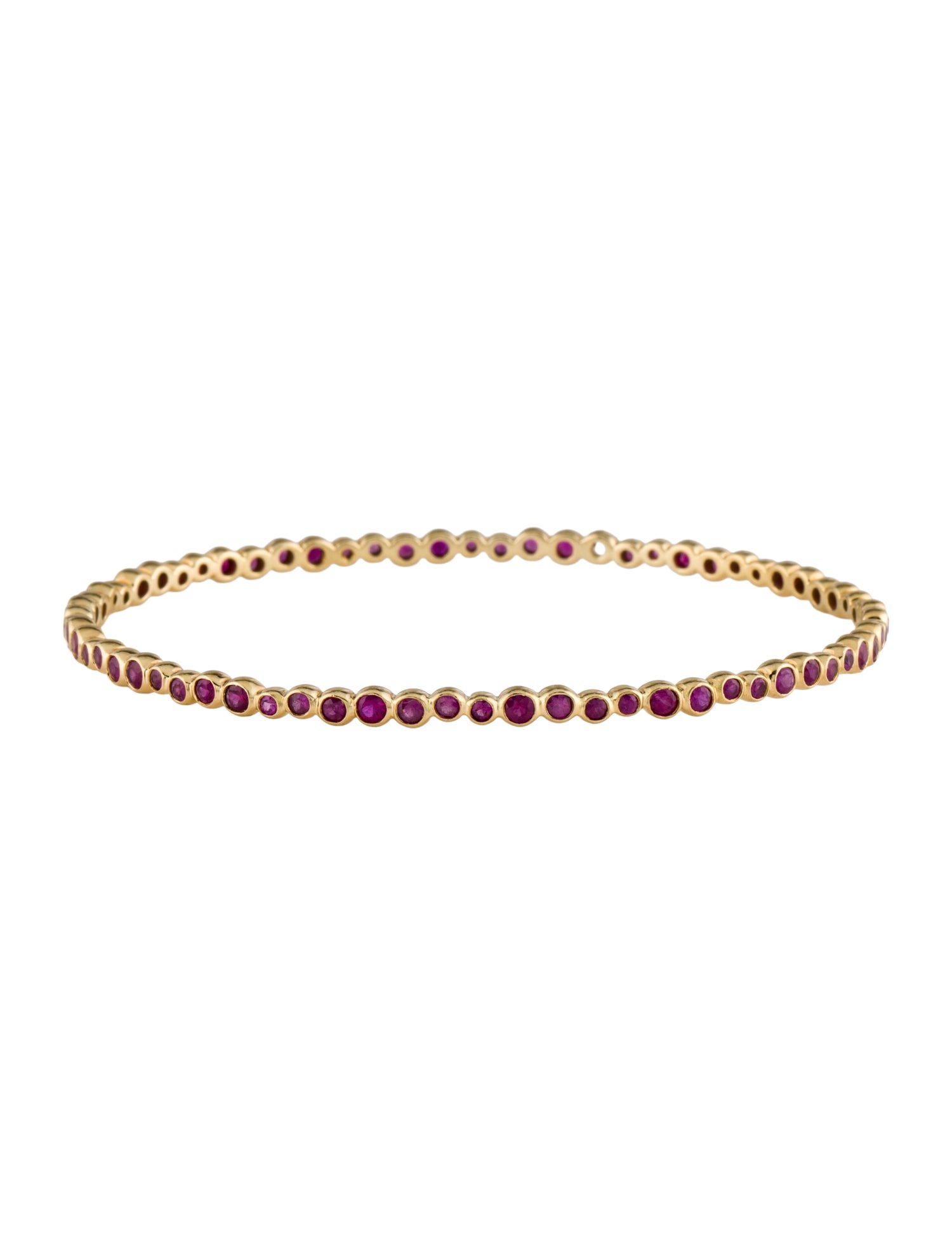 Ippolita 18K Stardust Starlet Ruby Bracelet Bangle
