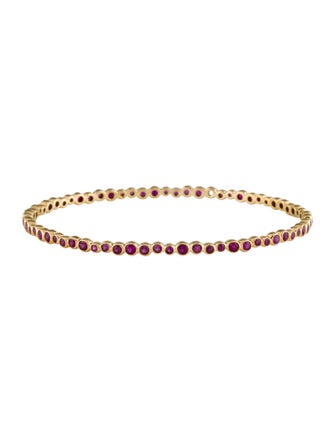 Ippolita 18K Stardust Starlet Ruby Bracelet Bangle
