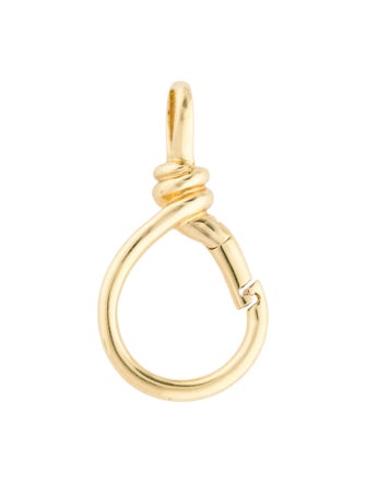 Ippolita 18K Twisted Wire Charm Holder Pendant