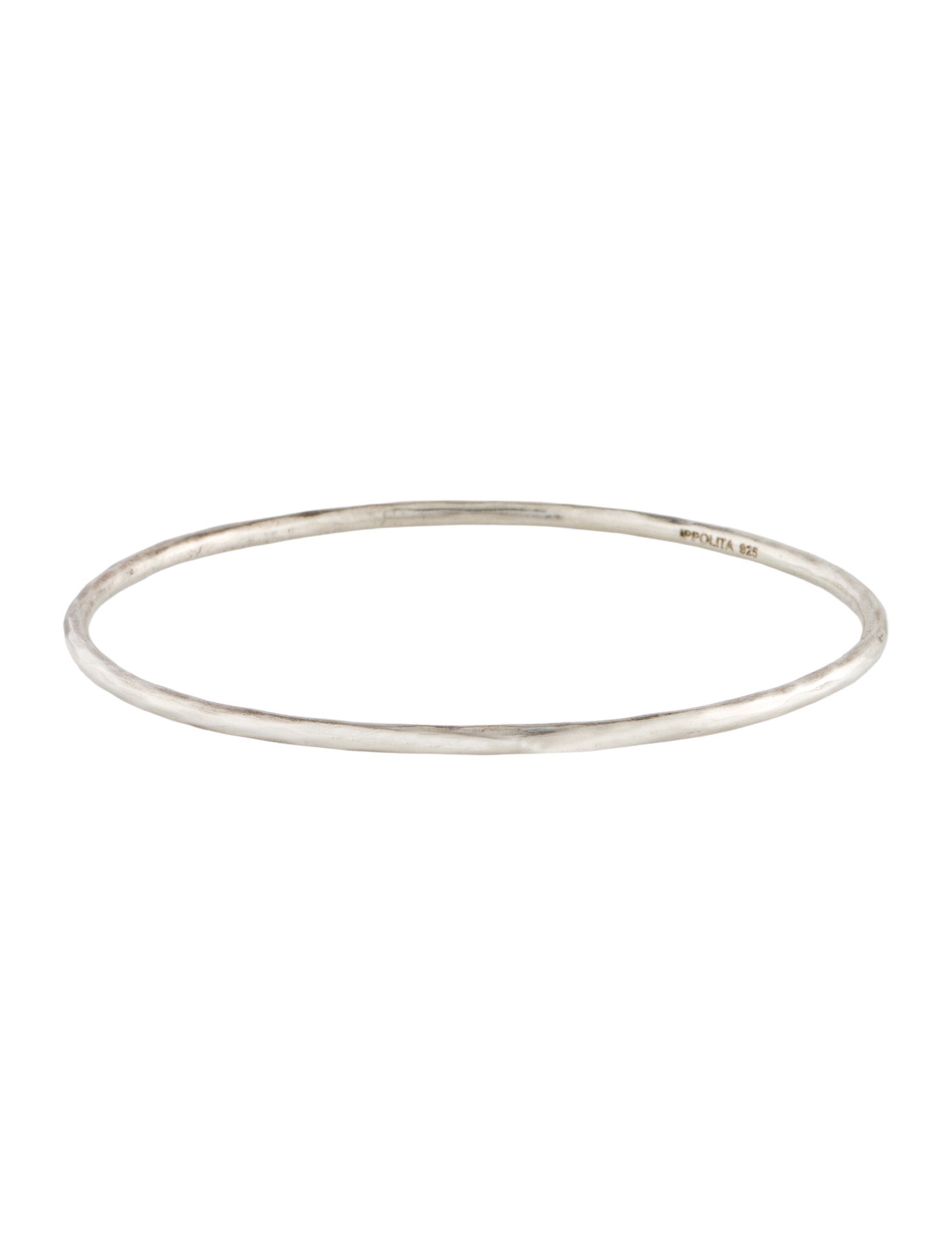 Ippolita Skinny Hammered Bangle