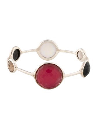 Ippolita Mother of Pearl & Multistone Triplet 6-Stone Bangle Bracelet