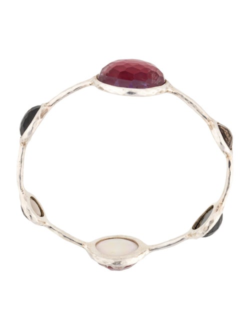 Ippolita Mother of Pearl & Multistone Triplet 6-Stone Bangle Bracelet