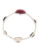 Ippolita Mother of Pearl & Multistone Triplet 6-Stone Bangle Bracelet