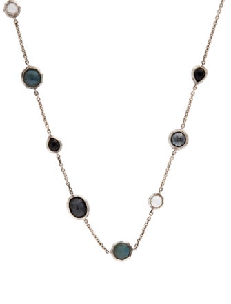 Ippolita Mother of Pearl & Multistone Mini Gelato Doublet Station Necklace