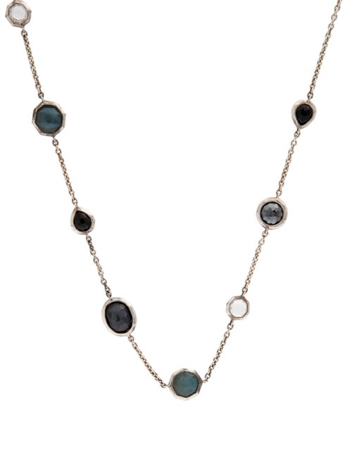 Ippolita Mother of Pearl & Multistone Mini Gelato Doublet Station Necklace