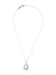 Ippolita Mother of Pearl Quartz Doublet & Diamond Pendant Necklace
