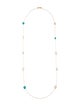 Ippolita 18K Mother of Pearl, Turquoise & Topaz Station Necklace