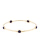 Ippolita 18K Lapis Lazuli 5-Stone Bangle Bracelet
