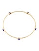 Ippolita 18K Lapis Lazuli 5-Stone Bangle Bracelet