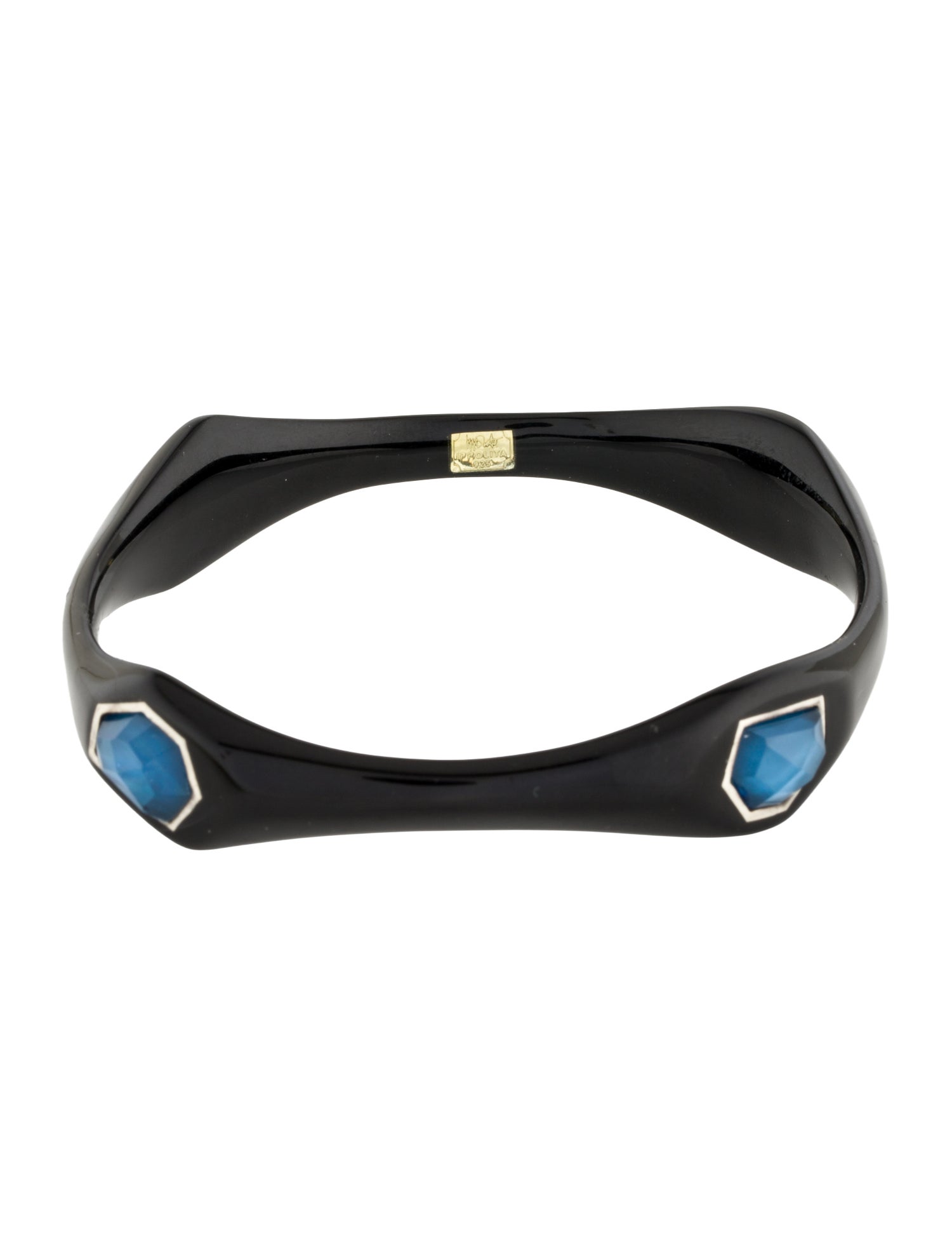 Ippolita Mother Of Pearl & Quartz Triplet Resin Four Station Bangle