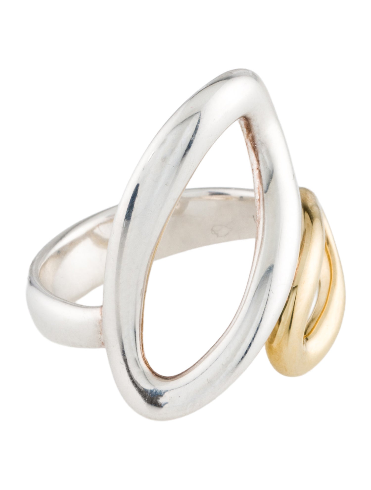 Ippolita Two-Tone Chimera Cherish Bypass Ring