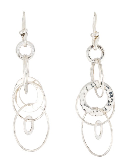Ippolita Hammered Jet Set Drop Earrings