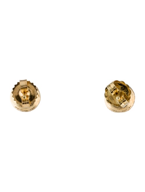 Ippolita 18K Mother of Pearl & Diamond Lollipop Stud Earrings