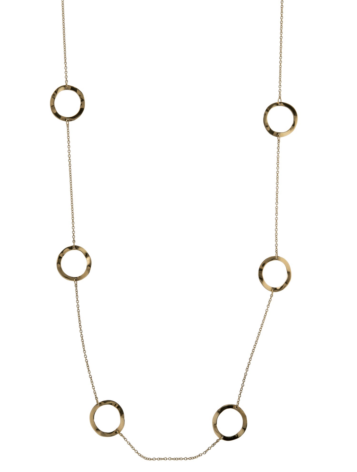 Ippolita 18K Classico Wavy Long Station Necklace