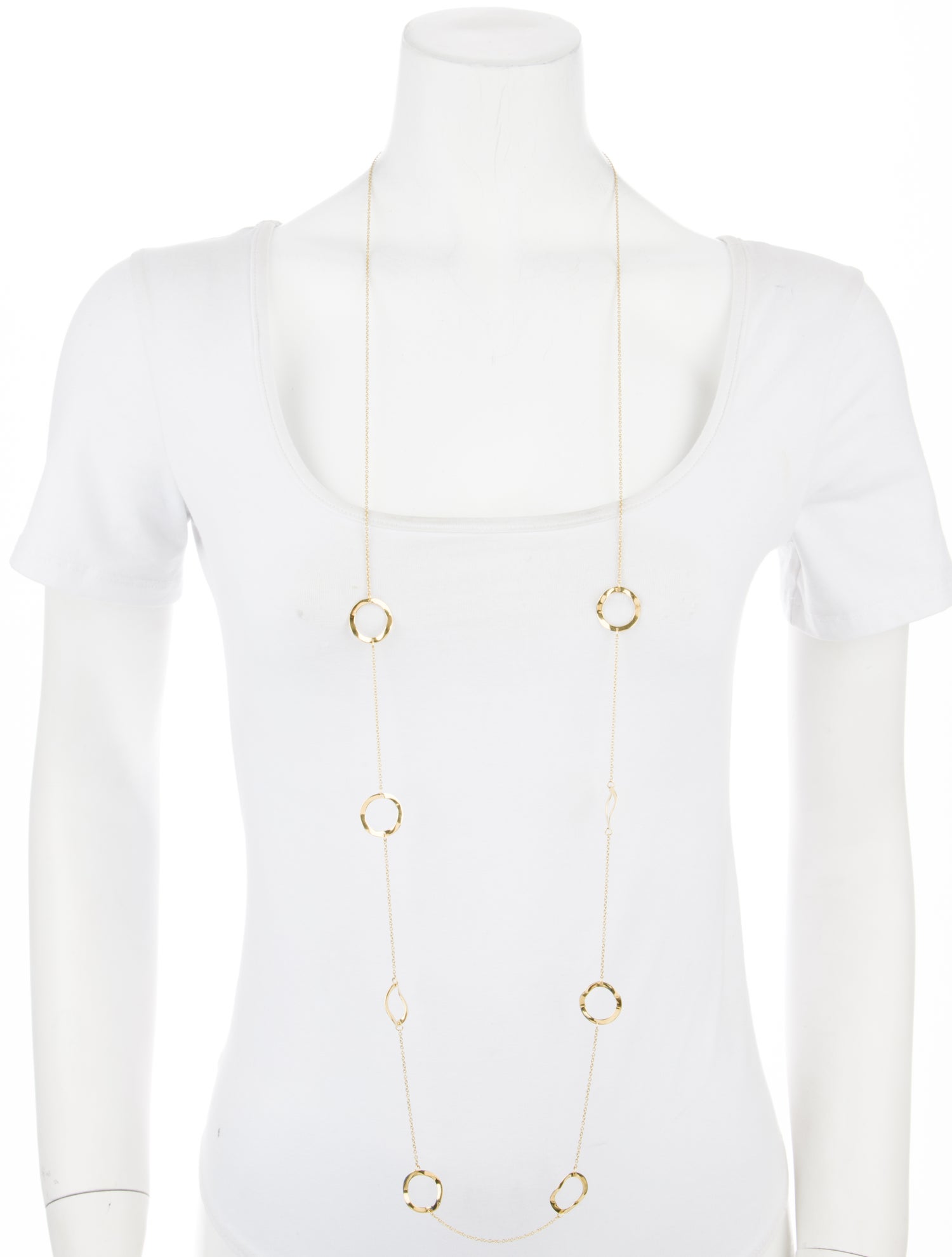 Ippolita 18K Classico Wavy Long Station Necklace
