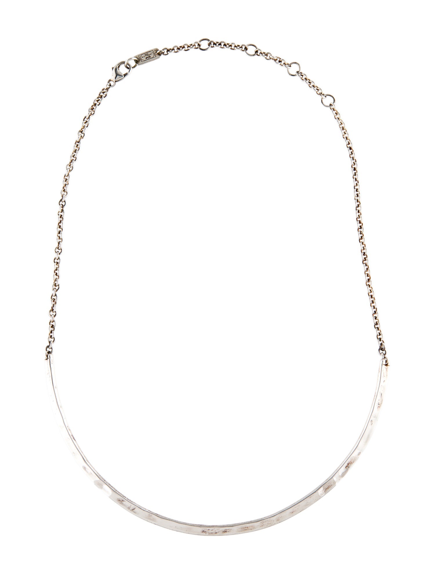 Ippolita Hammered Choker Necklace