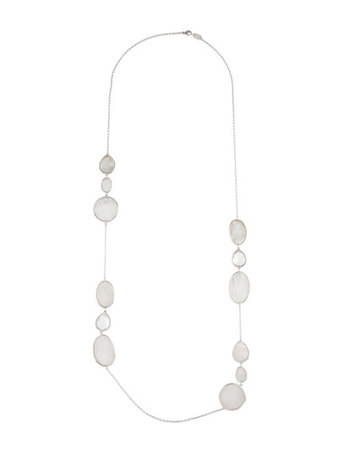 Ippolita Mother Of Pearl & Quartz Station Necklace