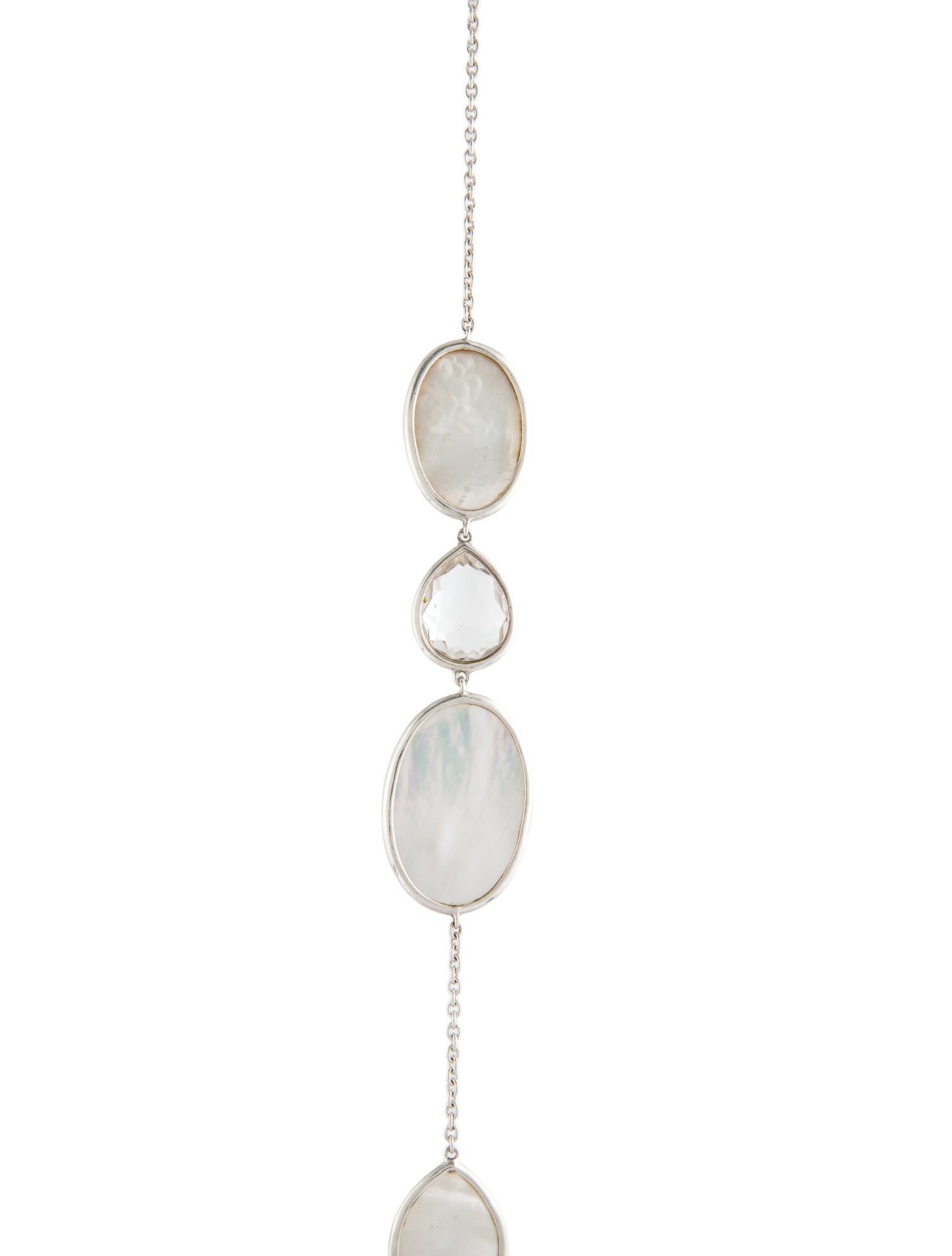 Ippolita Mother Of Pearl & Quartz Station Necklace