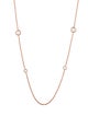 Ippolita Quartz Rosé Paillette Lollipop Station Necklace