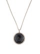Ippolita Hematite, Quartz Doublet & Diamond Lollipop Pendant Necklace