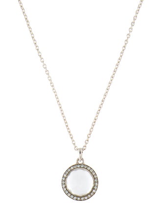 Ippolita Quartz & Diamond Mini Pendant Necklace
