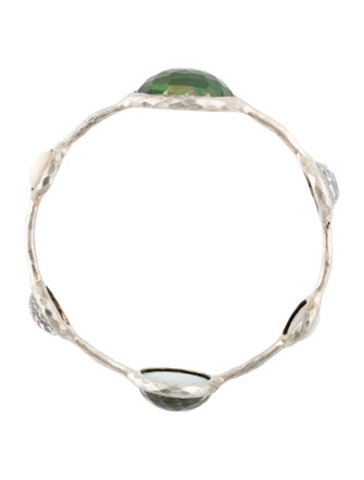 Ippolita Mother of Pearl & Quartz 6 Station Bangle