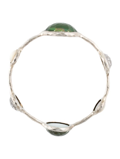 Ippolita Mother of Pearl & Quartz 6 Station Bangle