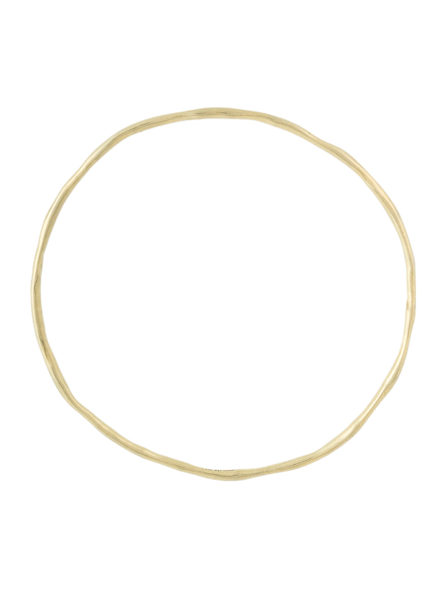 Ippolita 18K Smooth Squiggle Bangle Bracelet